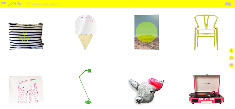 Une déco avec des touches de fluo | elephant in the room